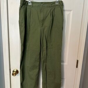 Olive Green Pants
